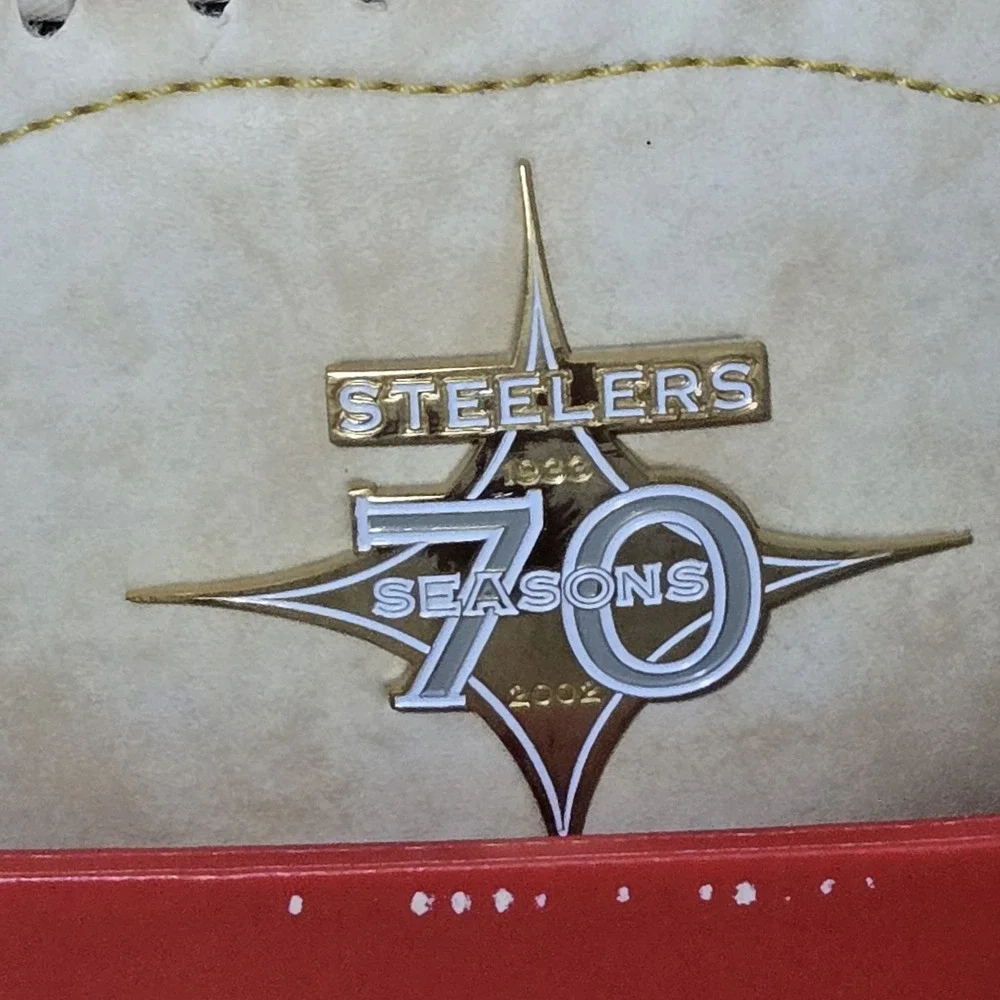 Vintage Pittsburgh Steelers 70 Seasons 1933-2002 Limited Edt. NFL Football w Box